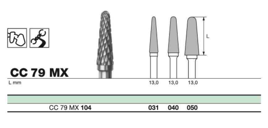 Бор твс D+Z / CC 79 MX 104.031