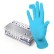 Перчатки CONNECT blue nitrile (S) - нитриловые, текстурированные (100пар), TOP GLOVE / Малайзия